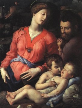  Flor Arte - Panciatichi sagrada familia Florencia Agnolo Bronzino